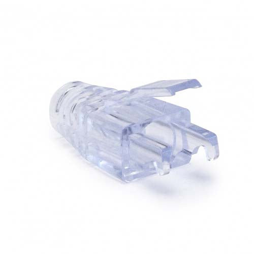 Platinum Tools EZ-RJ45/ezEX-RJ45 Cat6 Strain Relief Boots, Clear, 50 pieces