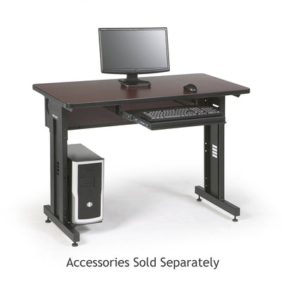 48" W x 24" D Training Table - African Mahogany