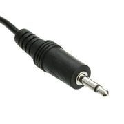 3.5mm Mono Male to RCA Male Cable, Black, 6 foot