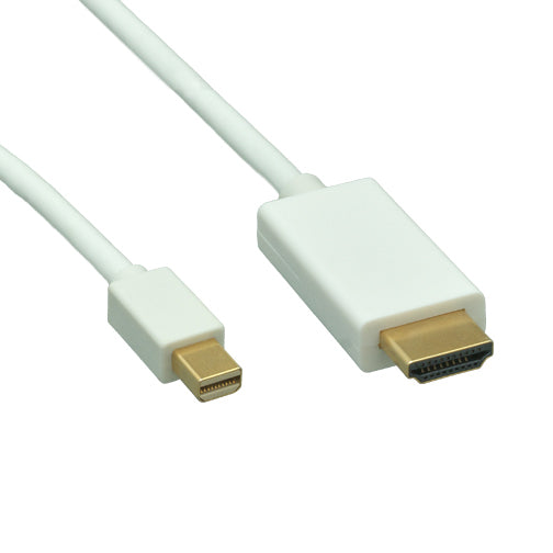 Mini DisplayPort to HDMI Cable, Mini DisplayPort Male to HDMI Male