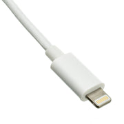 Apple Lightning to USB Cable, Authorized White iPhone, iPad, iPod USB Charge and Sync Cable