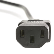 England / UK Computer/Monitor Power Cord with Fuse, BS 1363 to C13, VDE Approved, 6 foot