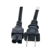 Notebook/Laptop Power Cord, NEMA 1-15P to C7, Polarized