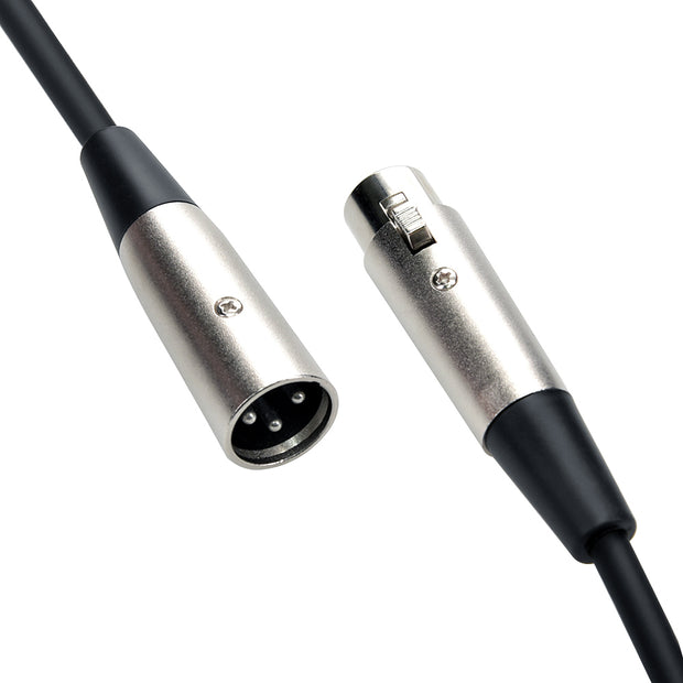 XLR Audio Extension Cable, balanced, XLR Male to XLR Female