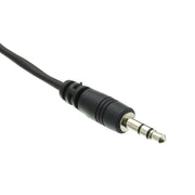 Plenum SVGA Cable w/ Audio, Black, HD15 Male + 3.5mm Male, Coaxial Construction, Shielded