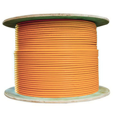 6 Fiber Indoor/Outdoor Fiber Optic Cable, Multimode 62.5/125 OM1, GR-409-CORE, Plenum Rated, Orange, Spool, 1000ft