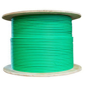 Plenum Cat6 Bulk Cable, Solid, Shielded, CMP, 23 AWG, Spool, 1000 foot