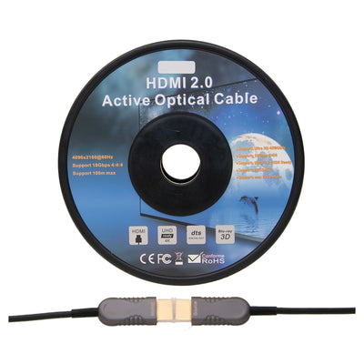 4K HDMI Active Optical Cable, HDMI Male