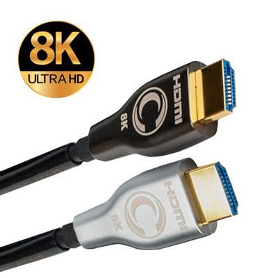 Plenum Ultra-High-Definition Active Optical Cable HDMI, 48 Gbps, 4K120 / 8K60 / 10K, HDMI-A Male to HDMI-A Male