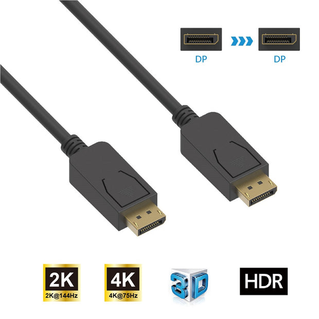 15Ft DisplayPort  Male/Male Cable V1.2 4K up to 144Hz