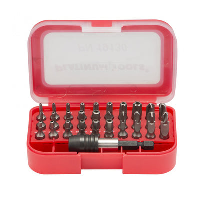 Platinum Tools 30 Piece Security Bit Set. Clamshell