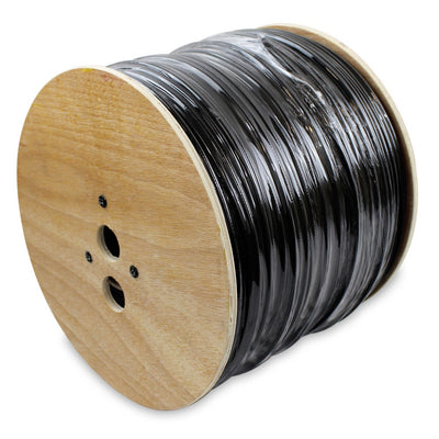 1000Ft RG59 w/2x18AWG Power Black CMR