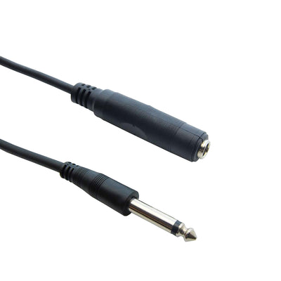 6Ft 1/4" Mono Male/Female Cable