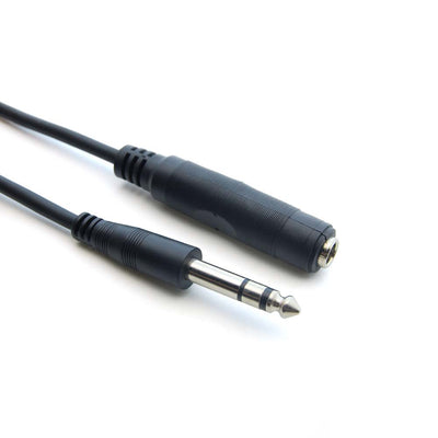 15Ft 1/4" Stereo Male/Female cable