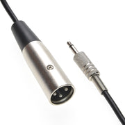 10Ft XLR Male to 3.5mmm Mono Male Cable