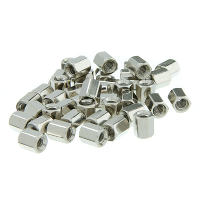 Hex Nut, # 4 - 40, 100 Pieces, 5.0mm