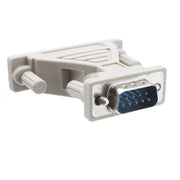 Serial / AT Modem Adapter, DB9 Male to DB25 Female