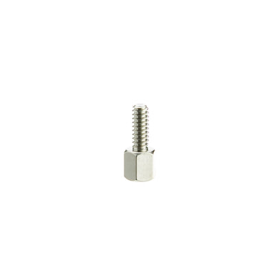 Hex Nut Jack Screw, 100 Pieces, # 4 - 40, 11.40mm