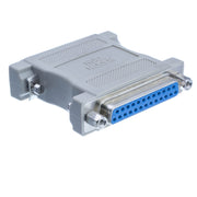 Null Modem Adapter, DB25 Male to DB25 Female