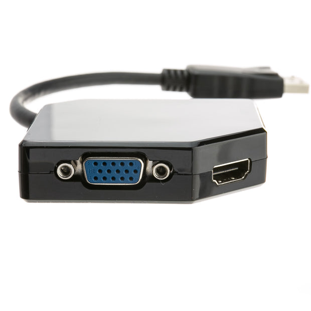 DisplayPort to HDMI, VGA or DVI, 3-IN-1 Adapter