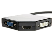 DisplayPort to HDMI, VGA or DVI, 3-IN-1 Adapter