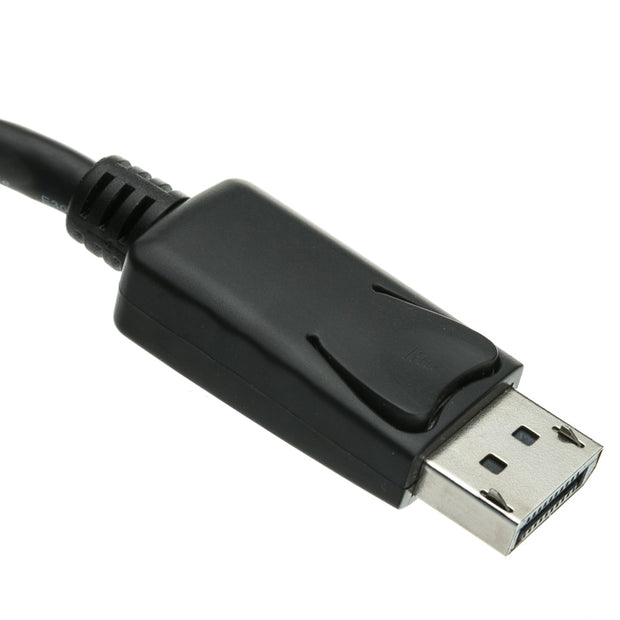 DisplayPort Male to Mini DisplayPort Female 6 inch Adapter Cable