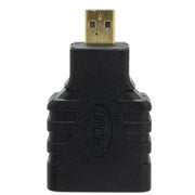 Micro HDMI to HDMI Adapter, Micro HDMI (Type D) Male to HDMI Female