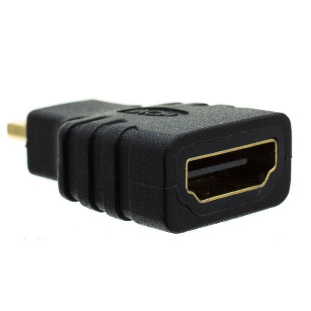 Micro HDMI to HDMI Adapter, Micro HDMI (Type D) Male to HDMI Female