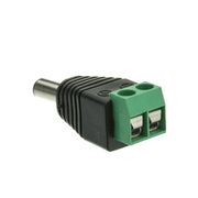 DC Male Power Plug to 2 Pin Terminal (Screw Down) Adapter