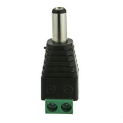 DC Male Power Plug to 2 Pin Terminal (Screw Down) Adapter