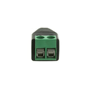 DC Male Power Plug to 2 Pin Terminal (Screw Down) Adapter