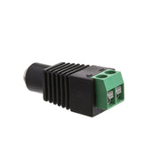 DC Female Power Plug to 2 Pin Terminal (Screw Down) Adapter