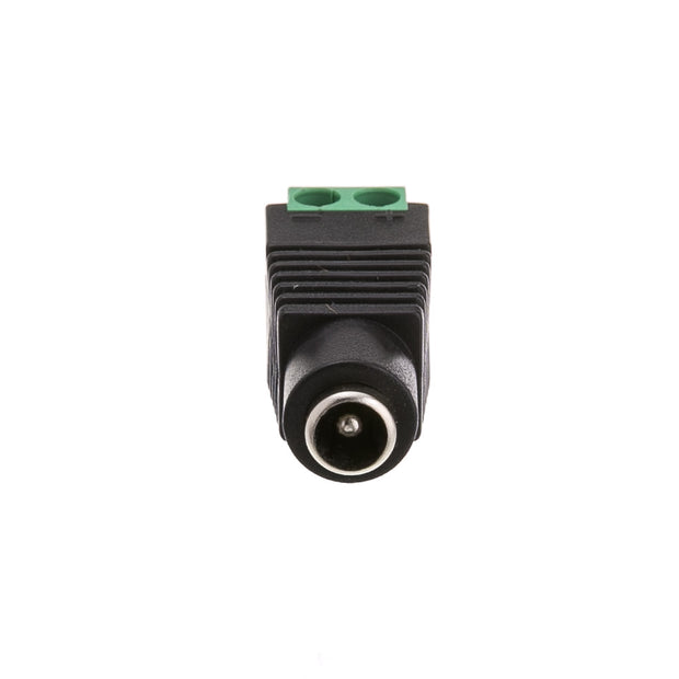 DC Female Power Plug to 2 Pin Terminal (Screw Down) Adapter