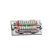 Cat6 Inline Junction Box, 110 Punch Down Type