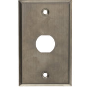 Outdoor Wall Plate w/ Water Seal, Stainless Steel , Single Gang