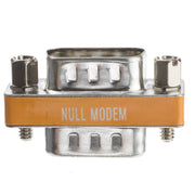 Mini Null Modem Adapter, DB9 Male to DB9 | Male