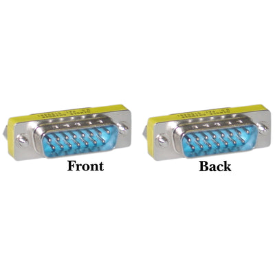 Apple/Mac Mini Gender Changer, DB15 Male to DB15 Male