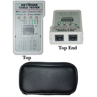 Network Cable Tester, Test 10Base-T and AT&T Networks