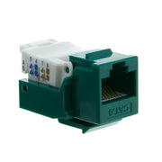 Cat6 Keystone Jack, Toolless, RJ45 Female