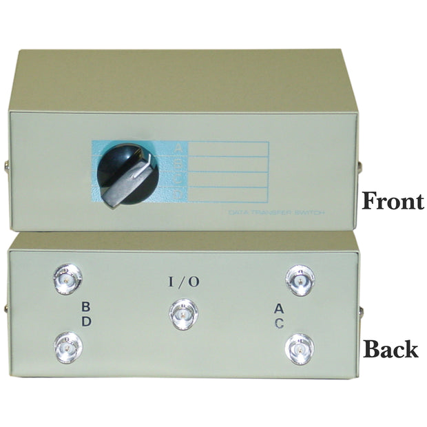 ABCD 4 Way Switch Box, BNC Female