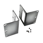 23 inch Telco Rack Mounting Brackets (pair) Black Powder Coat