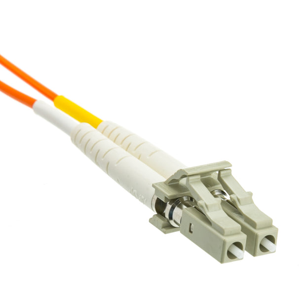 Plenum LC/ST OM1 Multimode Duplex Fiber Optic Cable, 62.5/125, 3 meter (10 foot)