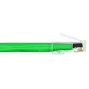 Simply45 Cat6 RJ45 Crimp Connectors, Solid/Stranded 23AWG, Green Tint, Hi/Lo Stagger, Bar45™, Jar 100 pieces