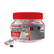 ProSeries Pass Through Cat6/6a STP Starter Kit, 1ea  (S45-1750P, S45-C101, S45-801, S45-S01YL , S45-B003)