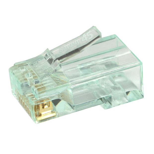 Pass Through Cat5e/6 UTP RJ45 Starter Kit, 1ea (S45-1600, S45-C100, S45-801, S45-S01YL, S45-B002)