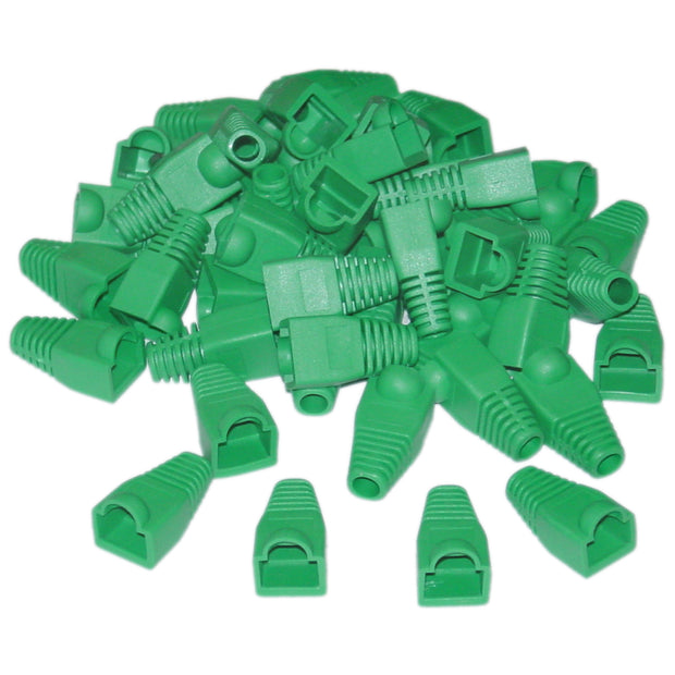 RJ45 Strain Relief Boots, 50 Pieces Per Bag