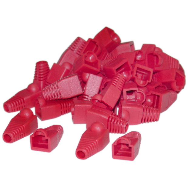 RJ45 Strain Relief Boots, 50 Pieces Per Bag