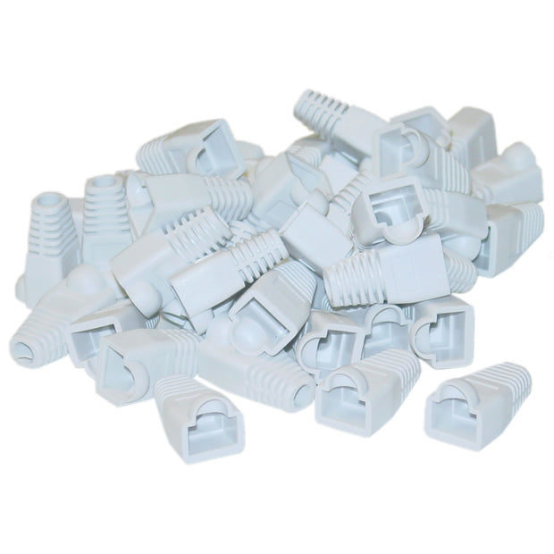 RJ45 Strain Relief Boots, 50 Pieces Per Bag