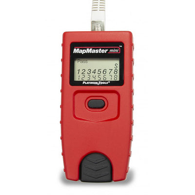 Platinum Tools MapMaster mini RJ45 network cable tester, includes five ID-only network remotes.